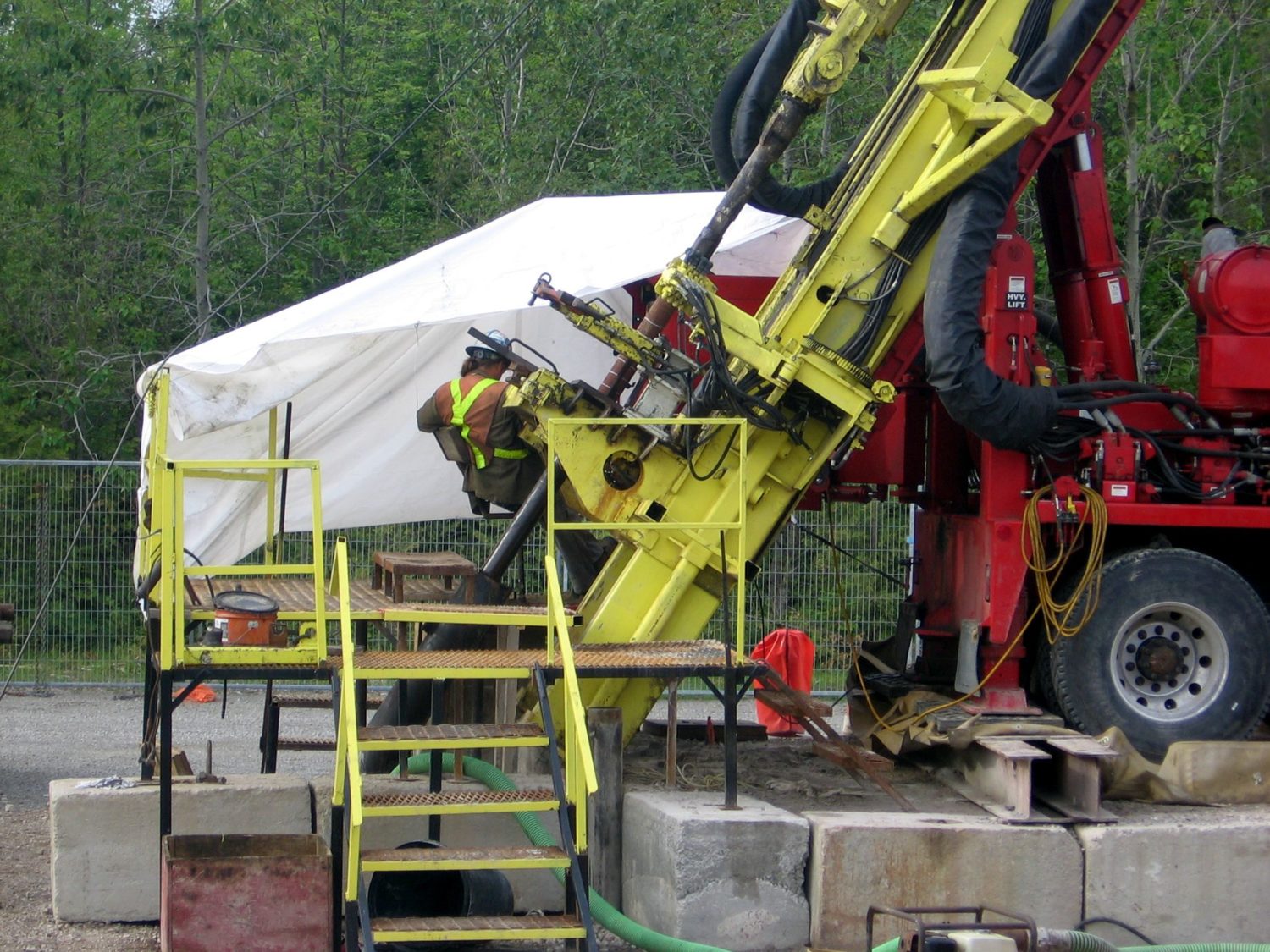 Drilling for to complete site characterization